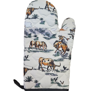Ranch Life Oven Mitt