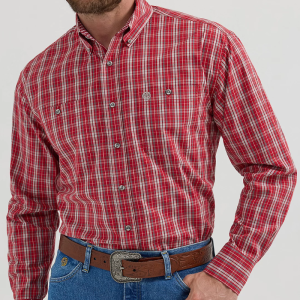 Wrangler Men’s George Strait Long Sleeve Shirt 